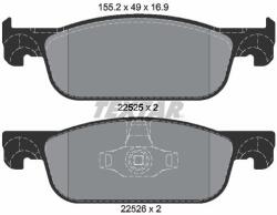 TEXTAR Sada brzdových platničiek kotúčovej brzdy TEXTAR 2252501 (2252501)