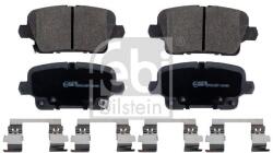 Febi Bilstein Sada brzdových platničiek kotúčovej brzdy FEBI BILSTEIN 16983 (16983)