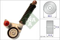 Schaeffler INA Napinák rebrovaného klinového remeňa Schaeffler INA 533 0107 10 (533 0107 10)