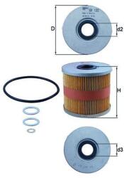 KNECHT Olejový filter KNECHT OX 122D (OX 122D)