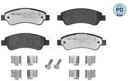 MEYLE Sada brzdových platničiek kotúčovej brzdy MEYLE 025 244 6519/PD (025 244 6519/PD)