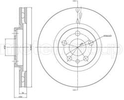 METELLI Brzdový kotúč METELLI 23-0338 (23-0338)