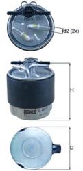 MAHLE Filtr Paliwa Nissan (kl 440/41)