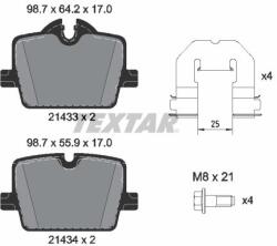TEXTAR Sada brzdových platničiek kotúčovej brzdy TEXTAR 2143301 (2143301)
