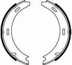 TRW Sada brzd. čeľustí parkov. brzdy TRW GS8208 (GS8208)