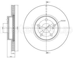 METELLI Brzdový kotúč METELLI 23-1308C (23-1308C)
