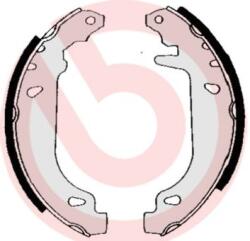 BREMBO Sada brzdových čeľustí BREMBO S 68 520 (S 68 520)