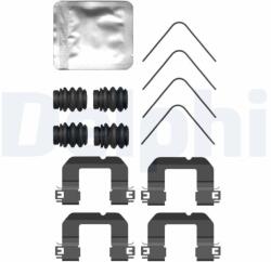 DELPHI Súprava príslušenstva, obloženie kotúčovej brzdy DELPHI LX0735 (LX0735)