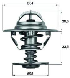 MAHLE Termostat Audi Isuzu Jaguar Mazda Saab (tx 8 83d)