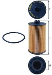 KNECHT Olejový filter KNECHT OX 157D (OX 157D)