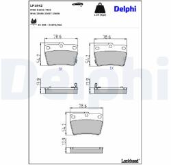 DELPHI Klocki Ham. Toyota Rav4 (lp1942)