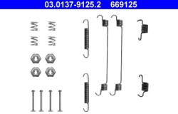 ATE Súprava príslušenstva, brzdové čeľuste ATE 03.0137-9125.2 (03.0137-9125.2)