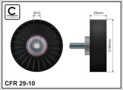CAFFARO Vratná/vodiaca kladka rebrovaného klinového remeňa CAFFARO 29-10 (29-10)