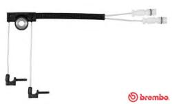 BREMBO Výstražný kontakt, opotrebenie brzdového obloženia BREMBO A 00 281 (A 00 281)