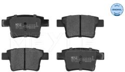 MEYLE Sada brzdových platničiek kotúčovej brzdy MEYLE 025 242 6017 (025 242 6017)