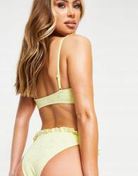 Asos Design Bikini Alsó Fodros Hímzés Xxj dbs M