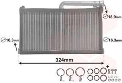 VAN WEZEL Výmenník tepla vnútorného kúrenia VAN WEZEL 03006296 (03006296)
