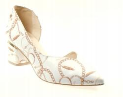 Laura Messi 2467 Fehér Cipő 39-ES Méret (2467)