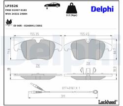 DELPHI Klocki Ham. Przod (lp3526)
