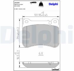 DELPHI Klocki Ham. Mercedes C W203 (lp1979)