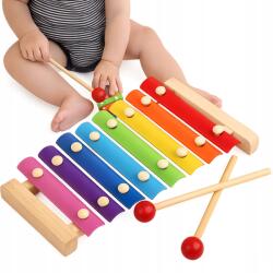 Przydasie. pl Fa Cimbalom Gyerekeknek Színes Oktatási 8 Tonnás Hangszer (#1932)