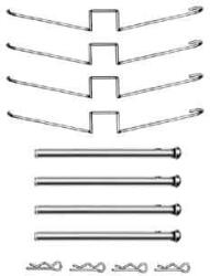 TRW Súprava príslušenstva, obloženie kotúčovej brzdy TRW PFK358 (PFK358)