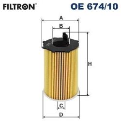 FILTRON Olejový filter FILTRON OE 674/10 (OE 674/10)