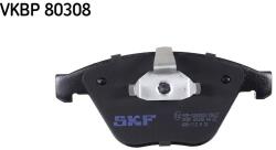SKF Sada brzdových platničiek kotúčovej brzdy SKF VKBP 80308 (VKBP 80308)