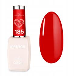 Manica Hibrid Led/uv lakk 10ml Red Obsession 185 (5907652041854)