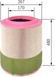 Bosch Vzduchový filter BOSCH F 026 400 249 (F 026 400 249)