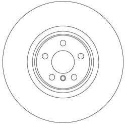 TRW Brzdový kotúč TRW DF6979S (DF6979S)