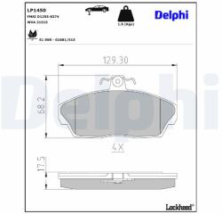DELPHI Klocki Ham. Freelander (lp1450)