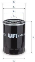 UFI Olejový filter UFI 23.753. 00 (23.753.00)