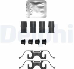 DELPHI Súprava príslušenstva, obloženie kotúčovej brzdy DELPHI LX0755 (LX0755)