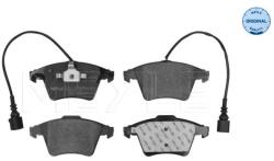 MEYLE Sada brzdových platničiek kotúčovej brzdy MEYLE 025 237 4919/W (025 237 4919/W)