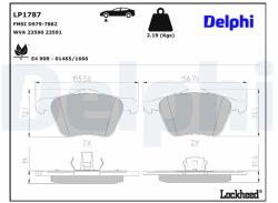 DELPHI Klocki Ham. Volvo Xc90/s60/s80 (lp1787)