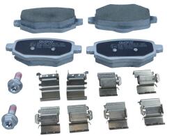 QUARO Sada brzdových platničiek kotúčovej brzdy QUARO QP2186 (QP2186)