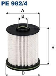 FILTRON Palivový filter FILTRON PE 982/4 (PE 982/4)