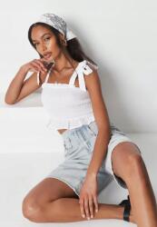 Missguided Crop Top Ráncok Xxj jww Xxs