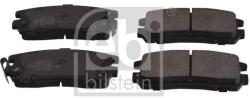Febi Bilstein Sada brzdových platničiek kotúčovej brzdy FEBI BILSTEIN 16641 (16641)