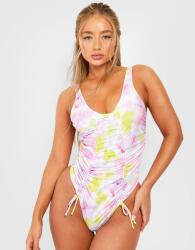 Boohoo Fürdőruha Fodros Mintás NG6 kck S