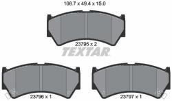 TEXTAR Sada brzdových platničiek kotúčovej brzdy TEXTAR 2379501 (2379501)