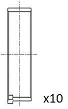 FAI AutoParts Ojničné ložisko FAI AutoParts BB2075-STD (BB2075-STD)