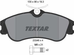 TEXTAR Sada brzdových platničiek kotúčovej brzdy TEXTAR 2334602 (2334602)