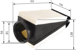 Bosch Vzduchový filter BOSCH F 026 400 497 (F 026 400 497)