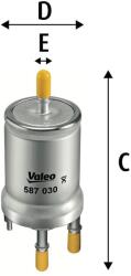 VALEO Palivový filter VALEO 587030 (587030)