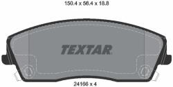 TEXTAR Sada brzdových platničiek kotúčovej brzdy TEXTAR 2416601 (2416601)
