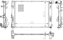 NRF Chladič motora NRF 550038 (550038)