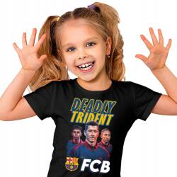  Póló Yamal Lewandowski Raphinha Barcelona Gyerek Mez Gyerekeknek 122-128-as Méret