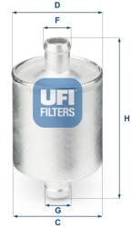 UFI Palivový filter UFI 31.836. 00 (31.836.00)